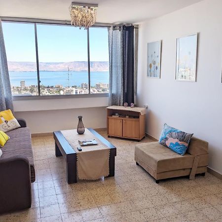 1Bdrm Apt With Panoramic View Of Sea And Mountains Tiberíades Exterior foto